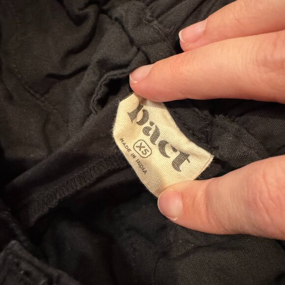 Pact Women’s Black Chino Pants XS Organic Cotton Casual Workwear - Picture 5 of 5